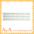 2" curtain tape with eyelets